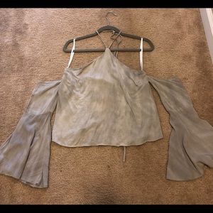 Tobi off shoulder halter top